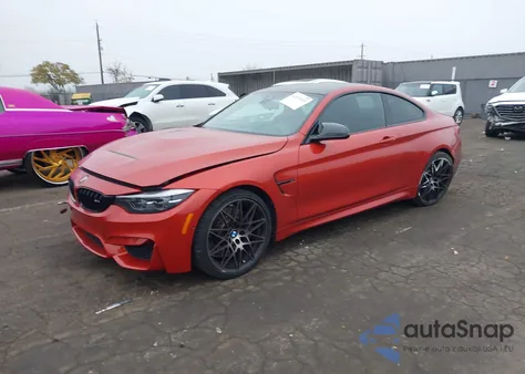 2018 BMW M4 from USA, damaged, VIN WBS4Y9C52JAG66838